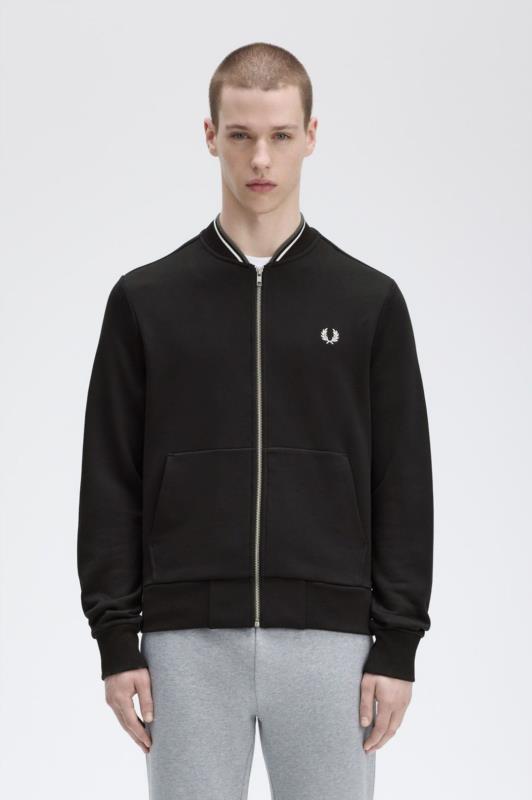 Sudadera con cremallera para hombre FRED PERRY 