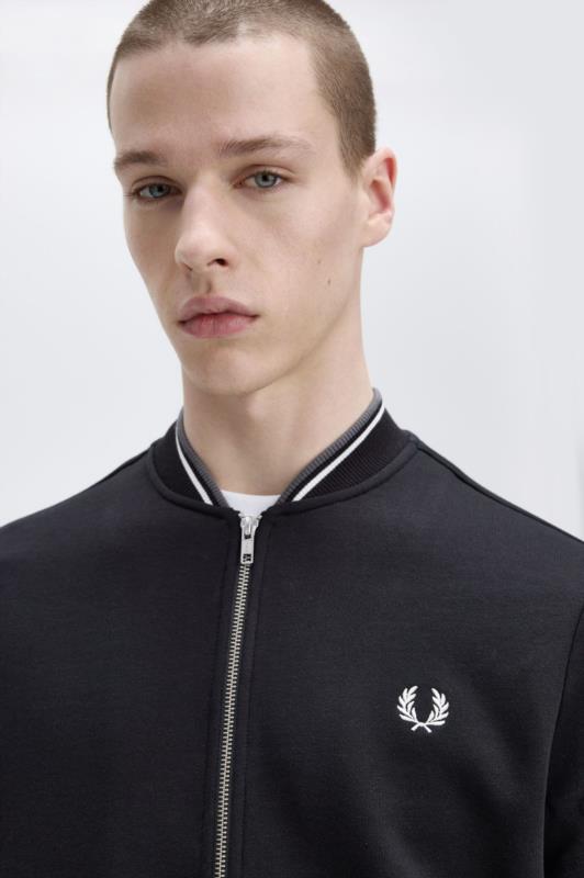 Sudadera con cremallera para hombre FRED PERRY 