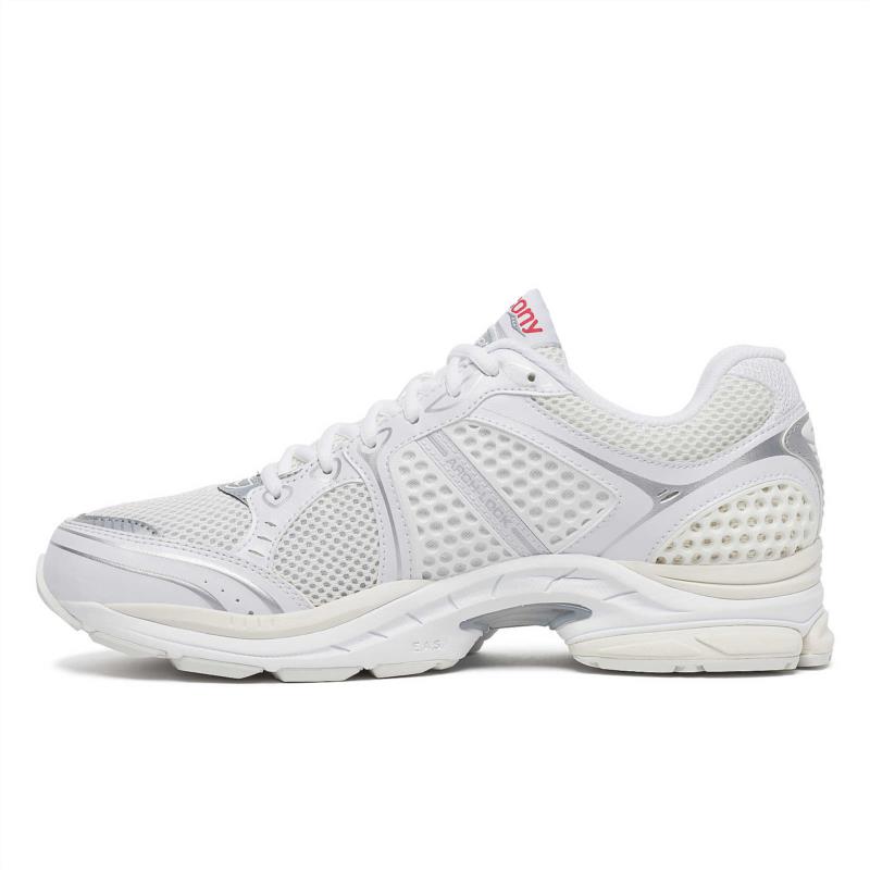 DEPORTIVA PARA MUJER SAUCONY PROGRID TRIUMPH 4 WHITE SILVER