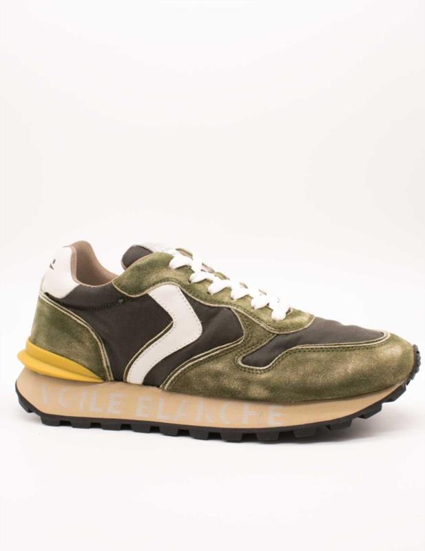 DEPORTIVA PARA HOMBRE VOILE BLANCHE PARIS RACE ARMY GREEN