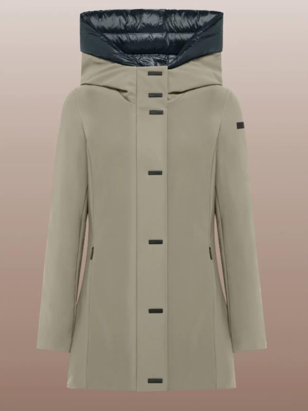 Chaqueta de invierno RRD Montgomery para mujer TAUPE