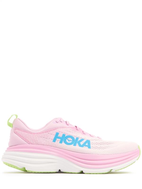 Deportiva Mujer Hoka Bondi 8 Pink