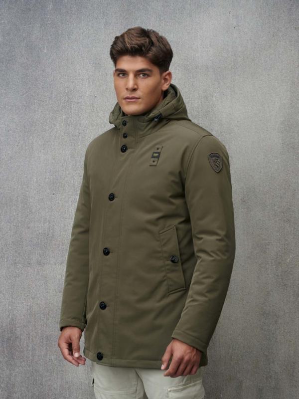 PARKA PARA HOMBRE BAUER CON CAPUCHA REMOVIBLE CHESTER KAKI