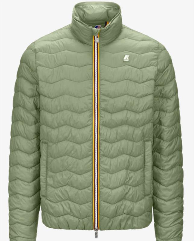 Chaqueta Kway Valentine Quilted Warm Green