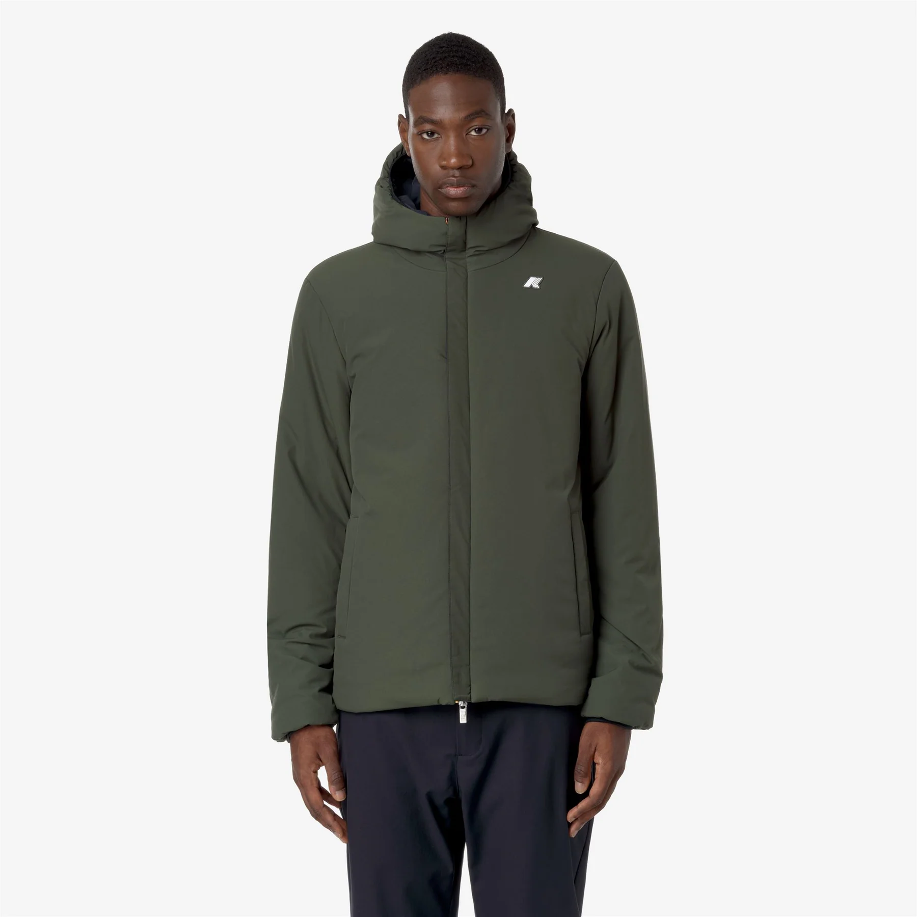 Chaqueta Reversible Kway Jack ST Warm Double blue-green