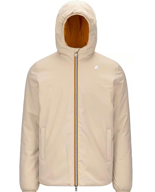 Chaqueta Reversible Kway Jack ST Warm Double Beige-Yellow