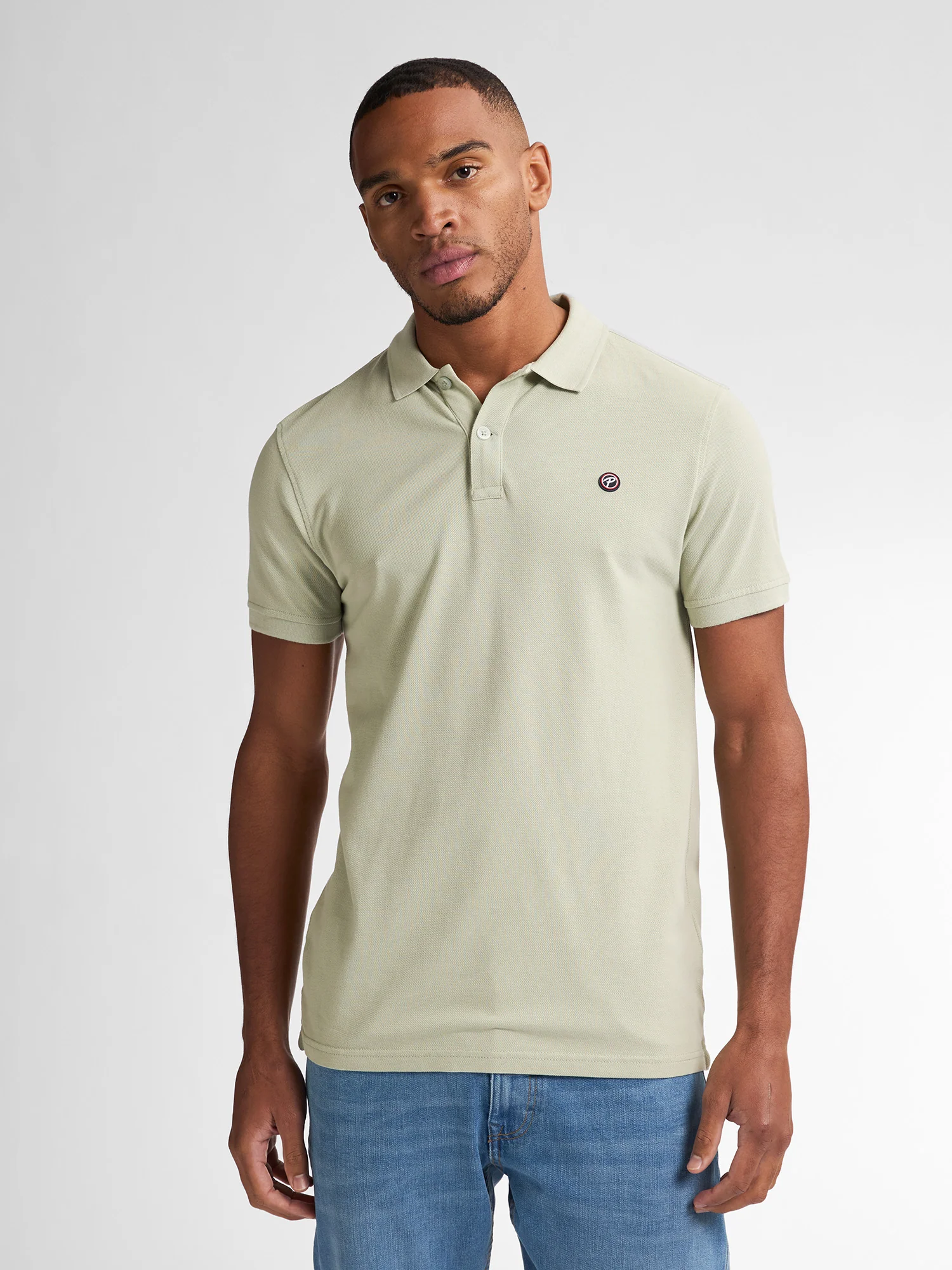 Delfín Polo Clásico para hombre PETROL DESERT SAGE