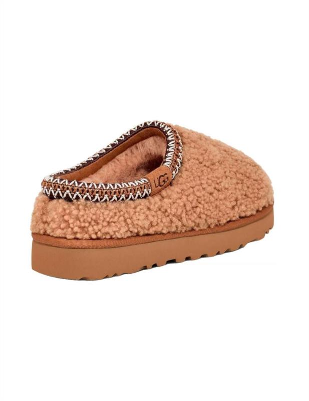 ZUECO PARA MUJER UGG TASMAN MAXI CURLY CHESTNUT