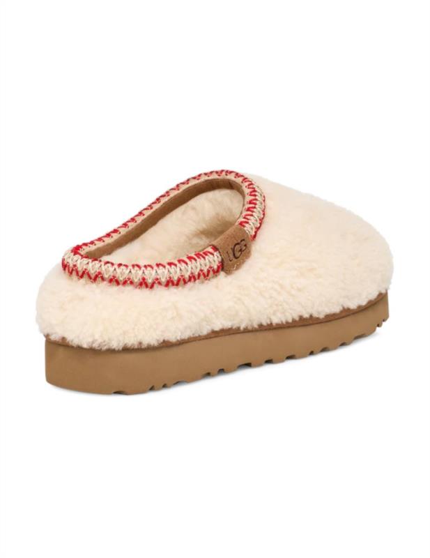 ZUECO PARA MUJER UGG TASMAN MAXI CURLY NATURAL